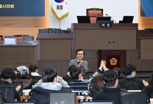 서울시의회 강석주 의원, ‘글로벌 백두화랑단’ 재중동포 청소년 서울시의회 초청…미래 세대와 소통의 시간가져