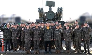 오세훈 시장, 설 하루 앞둔 16일 1방공여단 방공진지 찾아 장병 격려