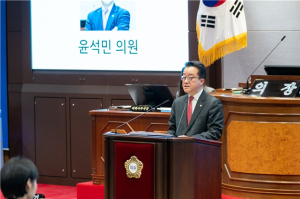 강남구의회 윤석민 의원, “강남, 사람 중심‘걷고 달리기 좋은 도시’로 전환해야”