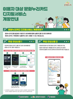 “실물카드 없이 간편하게 이용하세요” 서울문화누리카드, 네이버페이 연계 서비스 도입