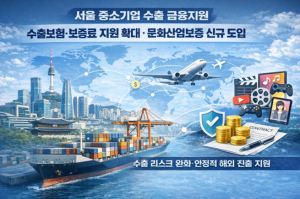 서울시, 중소기업 수출 리스크 대응…전국 최초 `문화산업보증` 도입