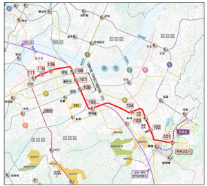 서울시, 위례신사선 신속예타 통과…기본계획 즉시 공고·신속한 사업 추진