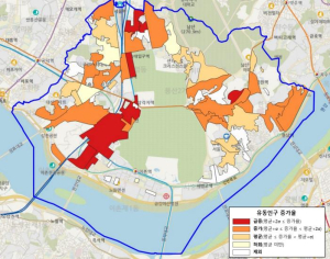 용산구,  전국 최초 빅데이터 기반 `상권별 둥지 내몰림 위험도 분석 시스템` 구축
