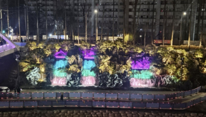 도심 속 물빛 쉼표 완성...마포 월드컵천에 `빛나는 폭포` 흐른다