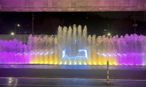 `물길이 리듬이 되다!` 서대문구 홍제천 음악분수 준공