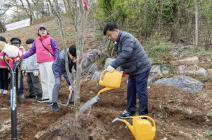봄을 심는 시간...주민 손길따라 피어나는 마포 도심 정원