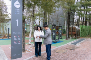 강북구의회 정초립 의원, ‘서울형 어르신 놀이터’ 현장 점검