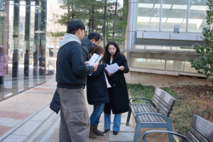 강북구의회 정초립 의원, 미소공원 환경개선 현장 점검