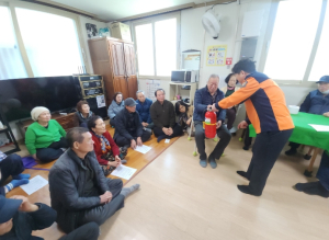 용산구 소방관이 경로당 찾아 어르신 맞춤형 안전교육