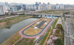 양천구, 안양천 목동인라인장 `육상·인라인 복합트랙`으로 재탄생…6일 개방