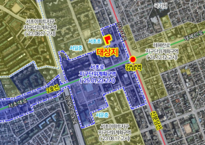 서울시, 서초동 1307-4번지 일원 기반시설 충분여부 검토 심의(안) ‘조건부가결’