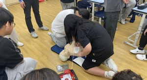 심폐소생술부터 하임리히법까지…송파구, 학교로 찾아가는 응급처치 교육 실시