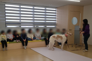 구로구, ˝강아지와 교감하며 정서 안정˝ 반려동물 교감 프로그램 운영