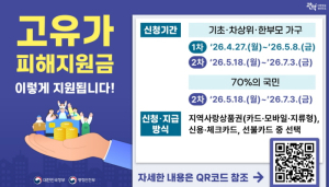 ˝고물가 시름 덜어드려요˝ 관악구, 전 구민 70% 대상 고유가 피해지원금 지급 추진