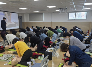 강북구, 초등 돌봄교사 대상 응급처치 전문교육 실시