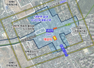 서울시, 서초구 방배동 936-9번지 일대 역세권 활성화사업 지구단위계획구역 지정 및 계획 결정(안) `원안가결`