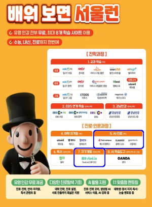 서울시, 교육복지플랫폼 `서울런` 4만 명 돌파… 학습 기회 AI역량‧진로지원 확대