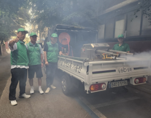 성북구 장위3동 새마을지도자협의회, 여름철 대비 방역활동 실시