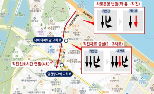 서울시, 마곡지구 출퇴근길 한결 빨라졌다…강서로 직진차로 추가 확대