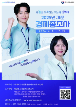 ˝강서구 2만 7천 사업체에 묻습니다˝ `2025 기준 경제총조사` 6월 1일 시작