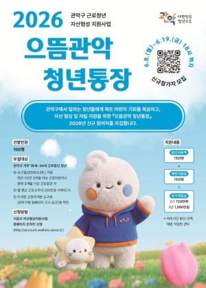 관악구, 청년과 저소득 가구의 든든한 미래 설계와 안정적 자립 돕는다!
