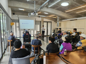 금천구, 전동보장구 안전운전 교육장 운영... 이동약자 안전 강화