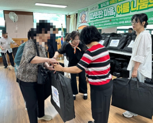 성북구 월곡2동, 홀몸 어르신 대상 맞춤형 여름이불 나눔 행사