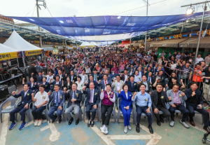 이필형 동대문 구청장·최동민 당선인, 청량리종합시장 `달빛나들이` 함께 참석