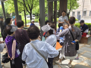 도봉구 도봉1동, 사회적고립 우려 1인가구 장년‧어르신 대상 `창포원 나들이` 행사 성료