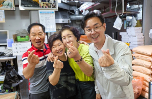최동민 동대문구청장, 첫 민생 행보로 청량리시장 방문