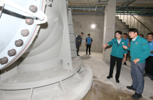 김경대 용산구청장, 개발 현장 이어 재난안전 현장 점검