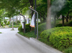 서대문구 독립공원, 창천문화공원, 홍제동 장미터널에 쿨링포그 설치