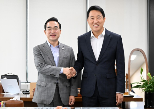 서울시 오세훈 시장, 기획처장관 만나 ‘노후 기반시설 개선’ 위한 국비 지원 확대 요청