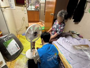 성동구, 폭염에 한발 앞서 주거취약가구 지켰다... 선제 지원 효과 톡톡