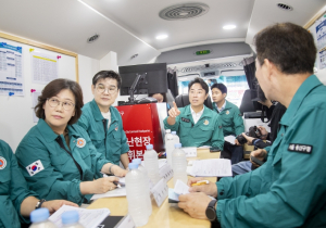 김경대 용산구청장, 을지연습 통합지원본부 가동훈련 현장 지휘