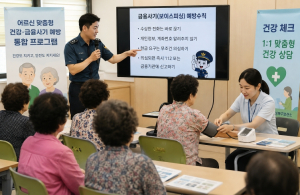 성북구 방문간호사, 형사과 전담팀과 공조