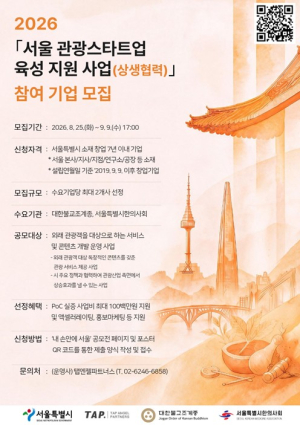 서울시, 사찰‧한방과 디지털의 만남… 외래관광객 위한 스타트업 발굴