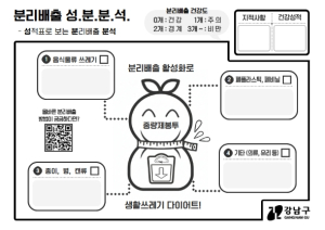 강남구 `웰쓰` 6개월…생활쓰레기 1,052톤 줄고 재활용 905톤 늘었다