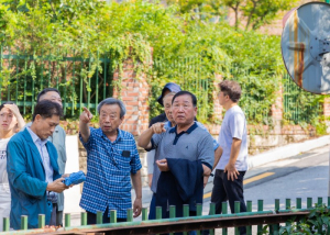 강북구의회 이상수 의장, 우이동 솔밭공원 인근 소나무 재선충병 의심 및 구거 정비 민원현장 점검