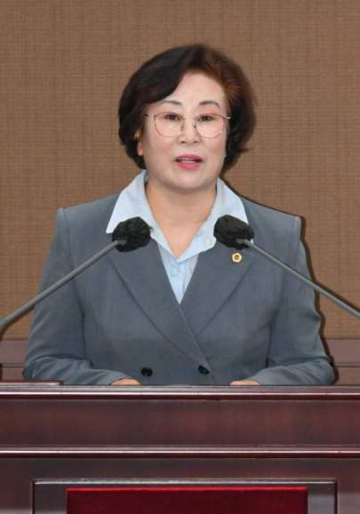 서울시의회 김정애 의원, 재개발임대 입주자 선정기준 원상복구해야