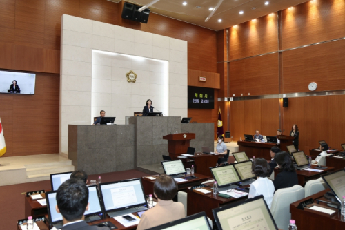 금천구의회, 제10대 첫 정례회 개회…26일간 본격 의정활동