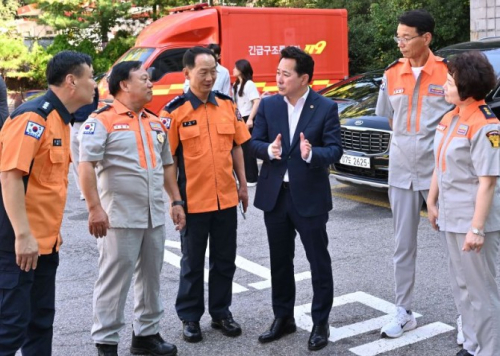 서울시의회 임만균 의장, 추석 앞둔 22일 민생․안전 현장방문