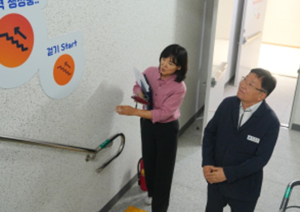 서울시 광진구, 청사 내 ‘건강계단’ 조성…계단 오르기로 일상 속 걷기 실천