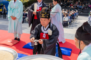 강북구의회 이상수 의장, 삼각산축제서 단군제례 봉행…“강북구 발전기원˝