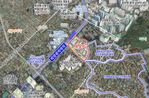 서울시, 대림삼거리역 역세권활성화사업 정비구역 지정 및 정비계획(안) 결정 `수정가결`
