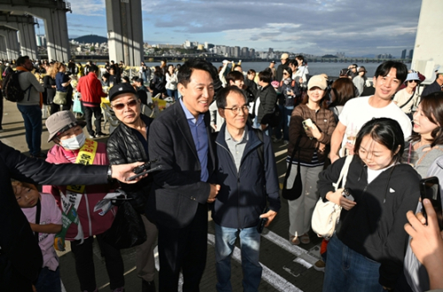 오세훈 시장, 25일(일) 잠수교 보행전용교 전환 앞두고 현장 점검